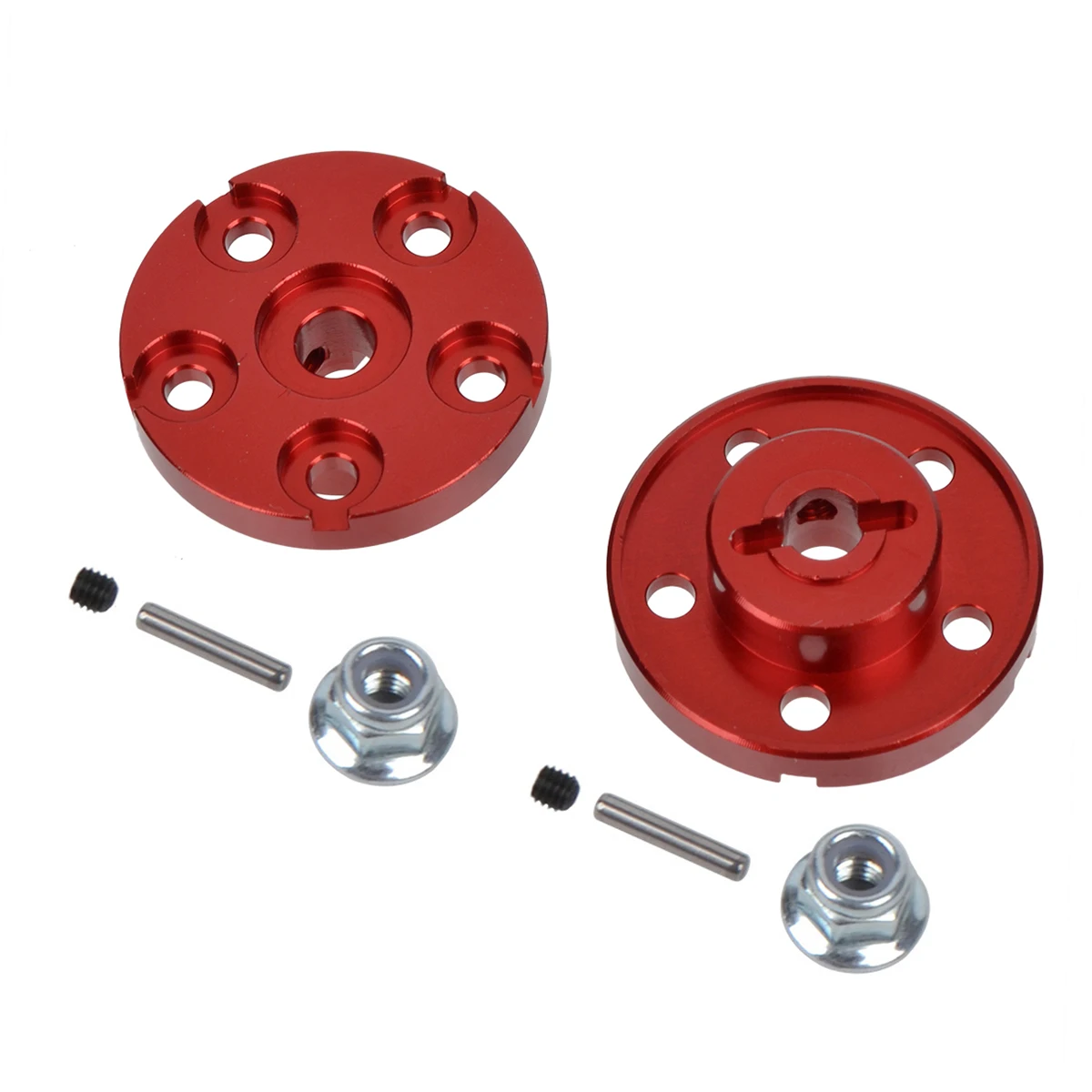 Aluminum Rear Wheel Adapter Hex for Tamiya Blackfoot LunchBox CW01 Sand Scorcher Monster Beetle Mud Blaster Upgrades