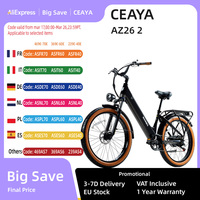 CEAYA  AZ26 Electric Bike 1000W 26Inch Urban City Electric Bike 48V20AH Battery e bike Fat Tyres E-Mountain Bicycle