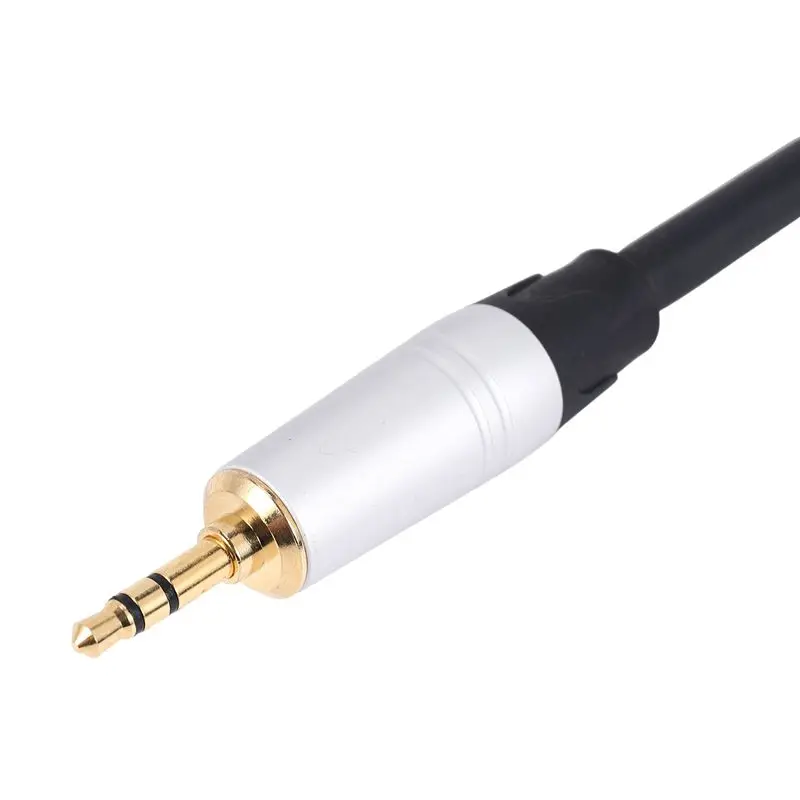 A29F-0.3 Meters 3.5Mm Male Jack Plug To 3 Pin Xlr Male Shielded Stereo Cable For Microphone Audio Record