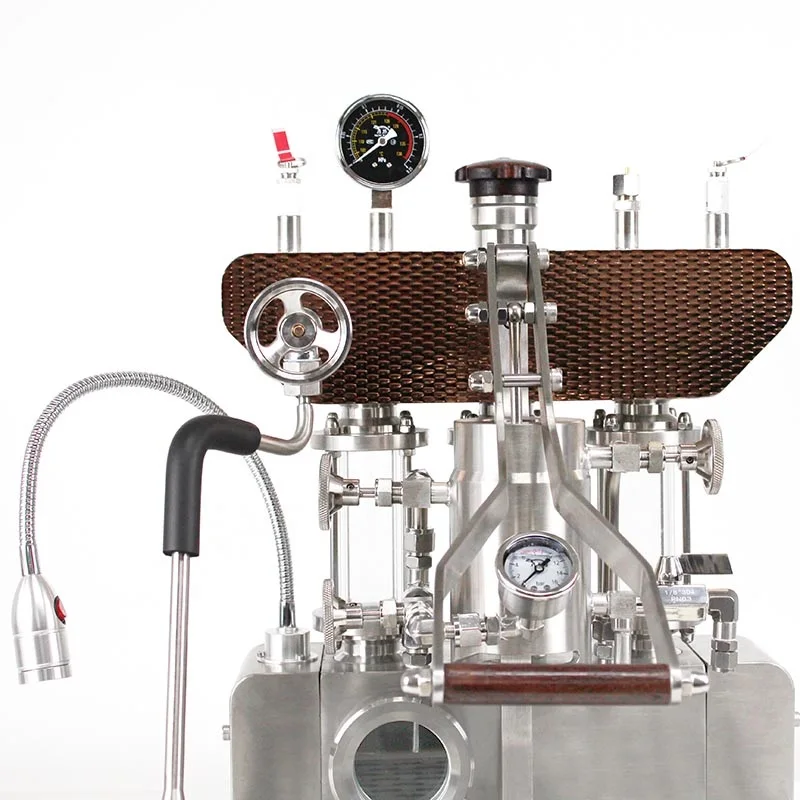 ALM KOPI Zxs-Espresso-6/6S Espresso  Coffee Machine Espresso Maker Pressure Bar Stainless Coffee Maker