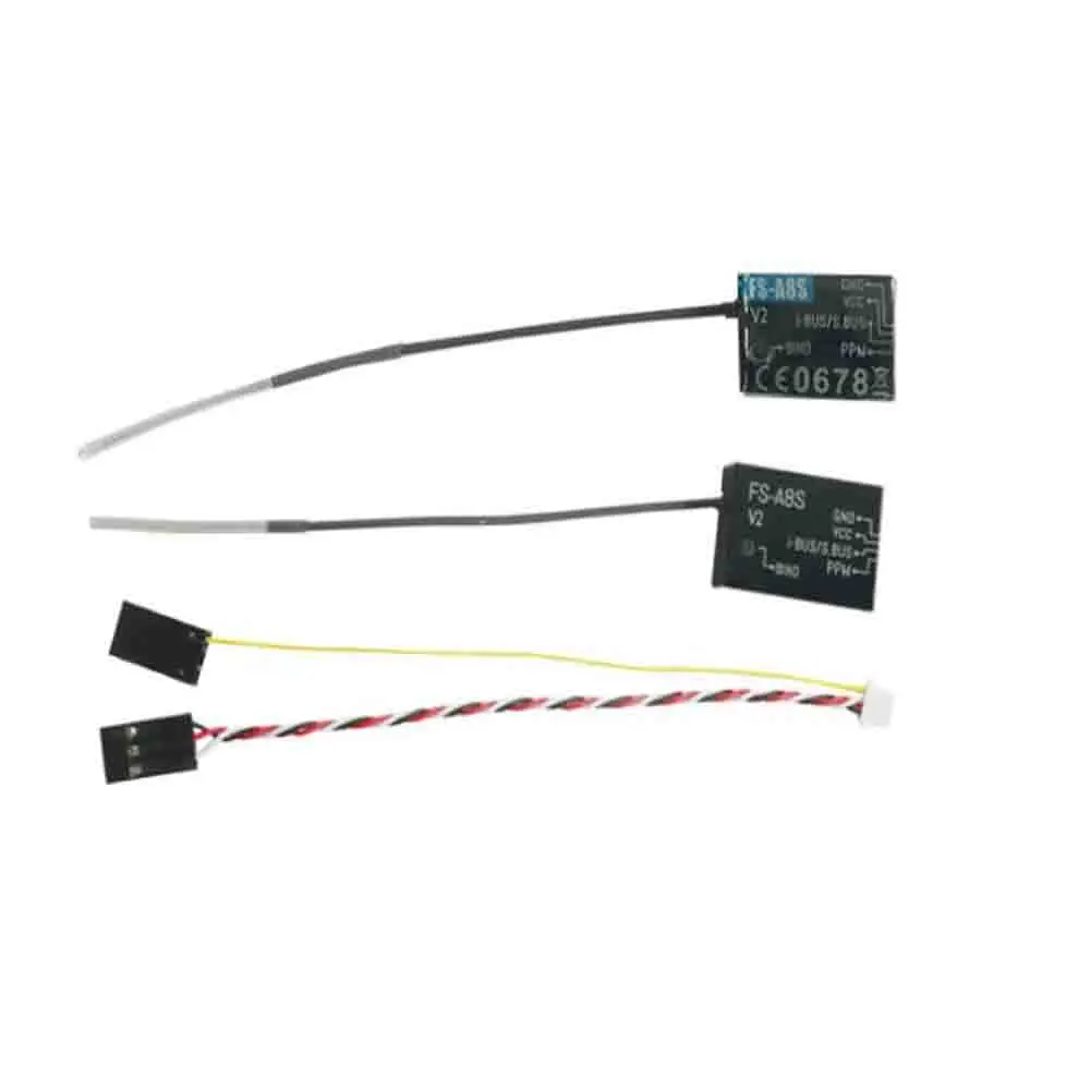 جهاز استقبال صغير Flysky FS-A8S 2.4G 8CH مع هوائي PPM i-BUS SBUS لطائرة RC Qaudcopter FPV Racing Drone متوافقة مع FS i6 FS i6S #1