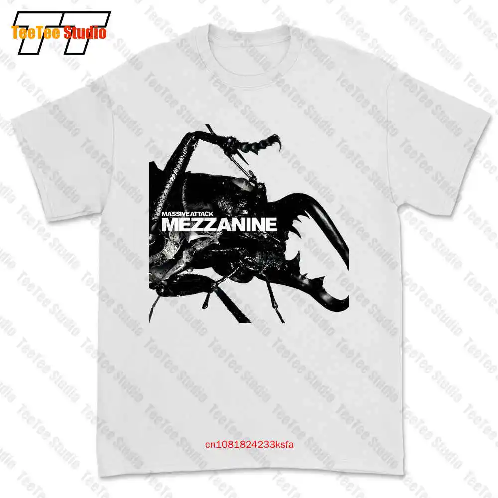 Massive Attack Mezzanine Massive Attack Album T-shirt Tee 0SGJ