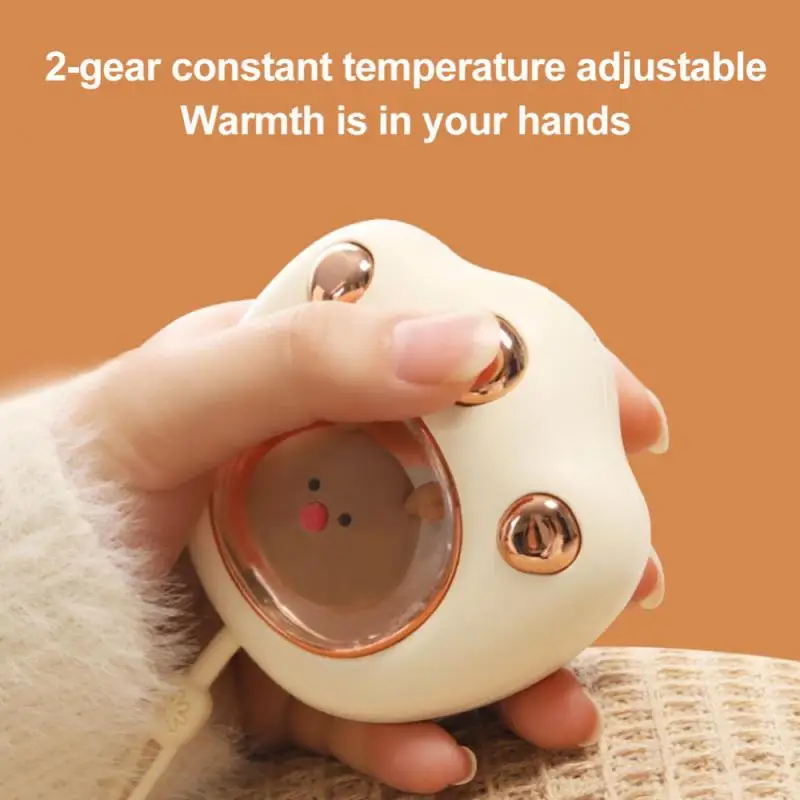 Cute Portable Warmer For Women's Hands Baby's Feet Electric Rechargeable Heat Twice As Practical As Water Bath