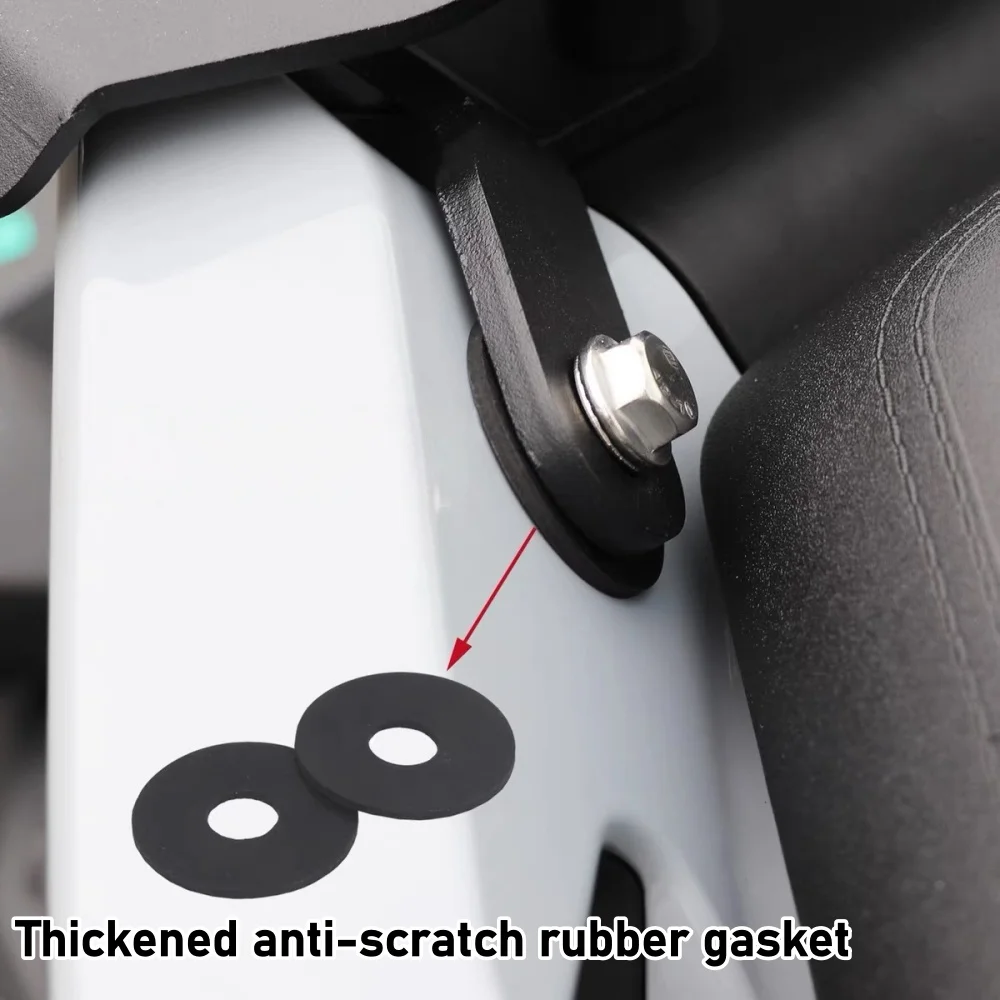 FOR ZONTES ZT368G Heavy-Duty Integrated Trunk Rack Base Plate Set Non-Damaging Modification Seat Tank Unobstructed