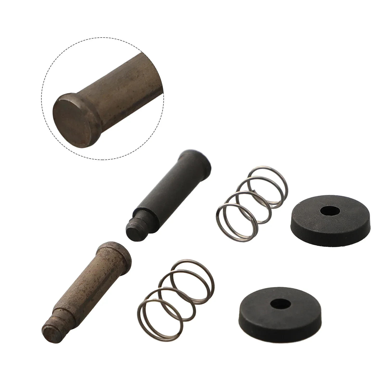 Get Your Tools Working Again with Black Grinder Lock Button Replacement Set for Bosch GWS6100 Power Tools 2 Sets