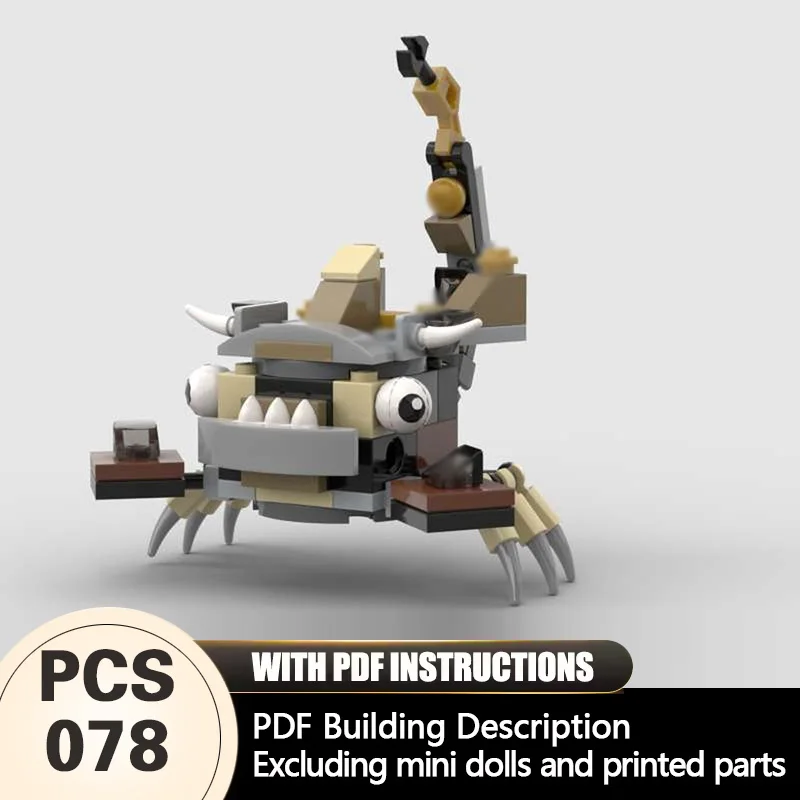 Creators Animal Series Model MOC Building Bricks Giant Scorpion Modular Technology Gifts Holiday Assemble Children Toys Suit