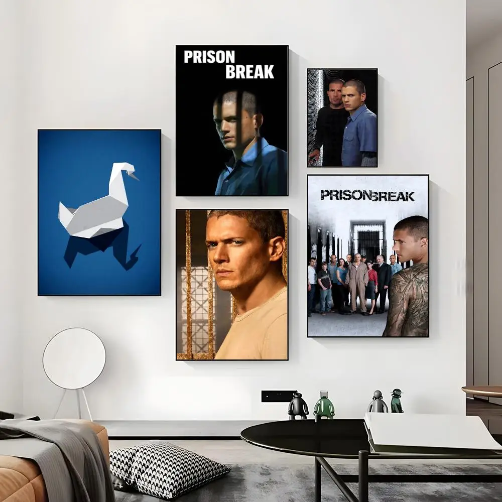 Prison Break Classic TV Serie Poster Paper Print Home Living Room Bedroom Entrance Bar Cafe Art Painting Decoration