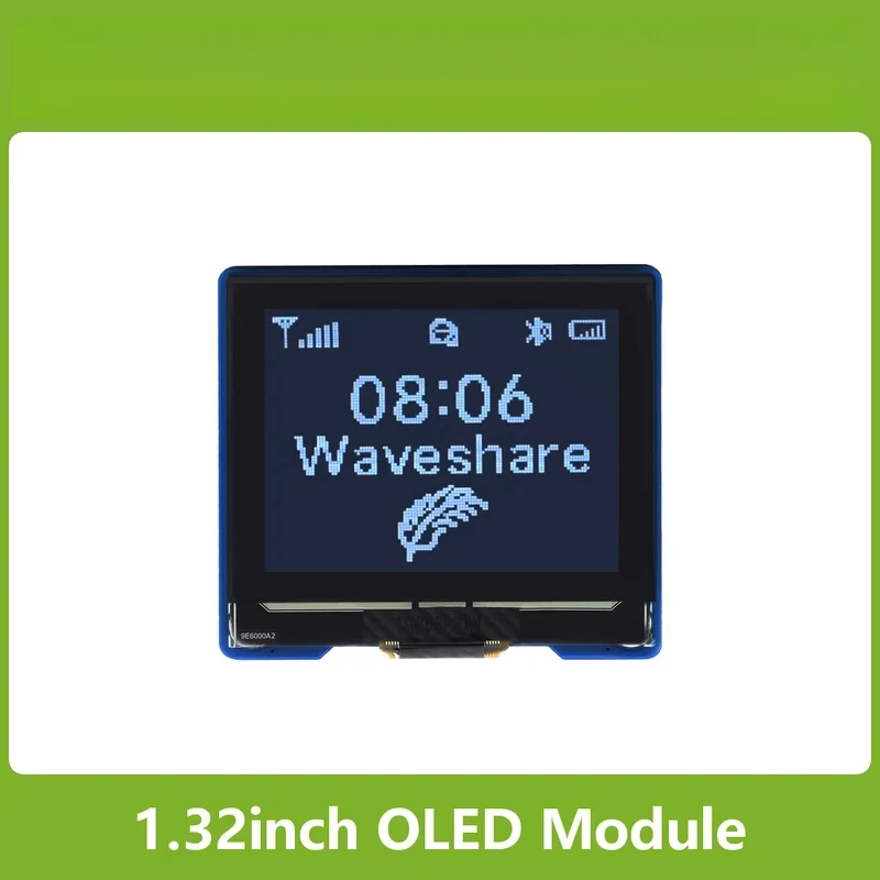 1.32inch OLED Display Module, 128×96 Resolution, 16 Gray Scale, SPI / I2C, For Raspberry Pi, Arduino, STM32