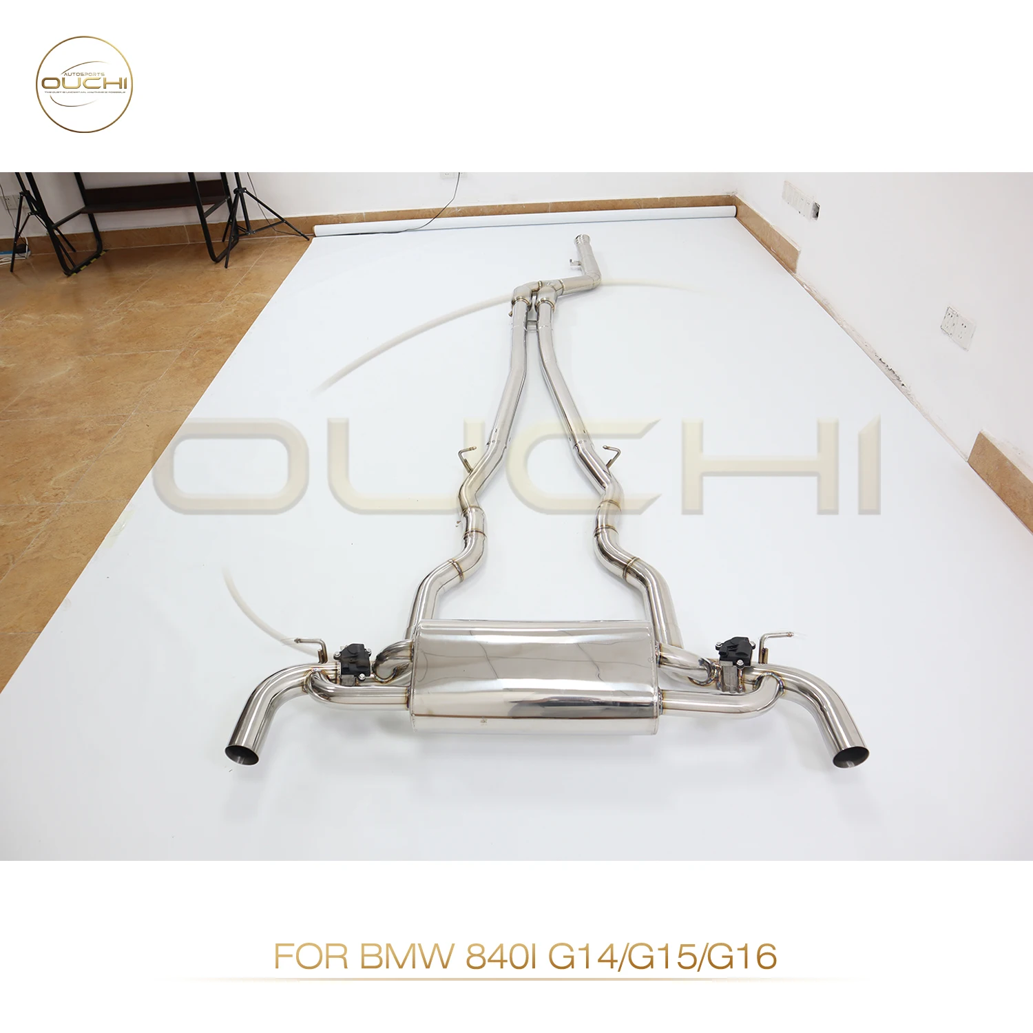 

OUCHI Stainless Steel Exhaust System Performance Catback For BMW 840i G14 G15 G16 B58 Engine 3.0T 2019+ Muffler With Valve