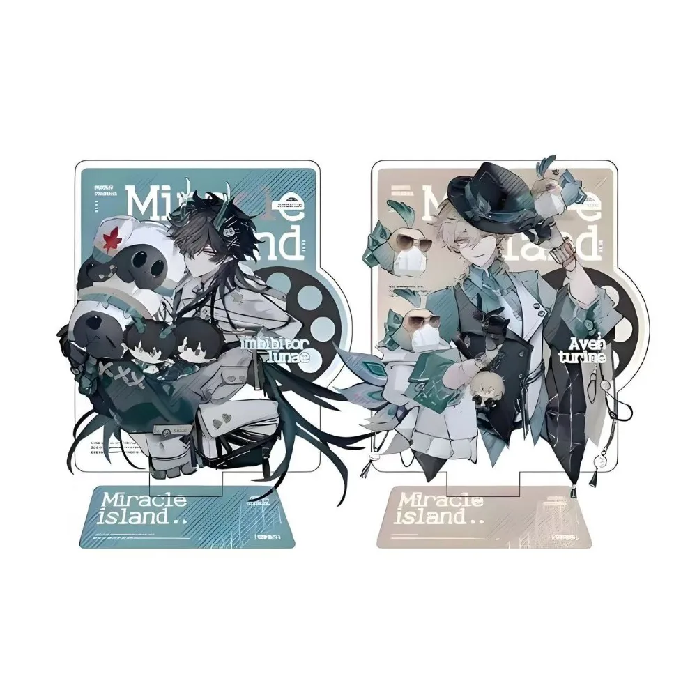 Game Honkai: Star Rail DanHeng Aventurine Acrylic Stand Up Role-playing Props Characters Exquisite Desktop Ornaments Small Gifts