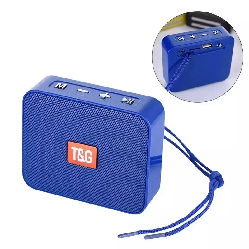 T&G TG166 Portable Bluetooth Speaker Wireless Bass Column Boombox BT USB TF AUX Play Outdoor Loudspeaker For Smart Phone Tablet