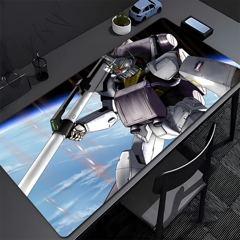 

90x40cm Mouse Pad Anime Gamer Computer Desk Mat Keyboard Pad PC Gaming Accessories Mechanical Warrior G-gundam M-mk II Mousepad