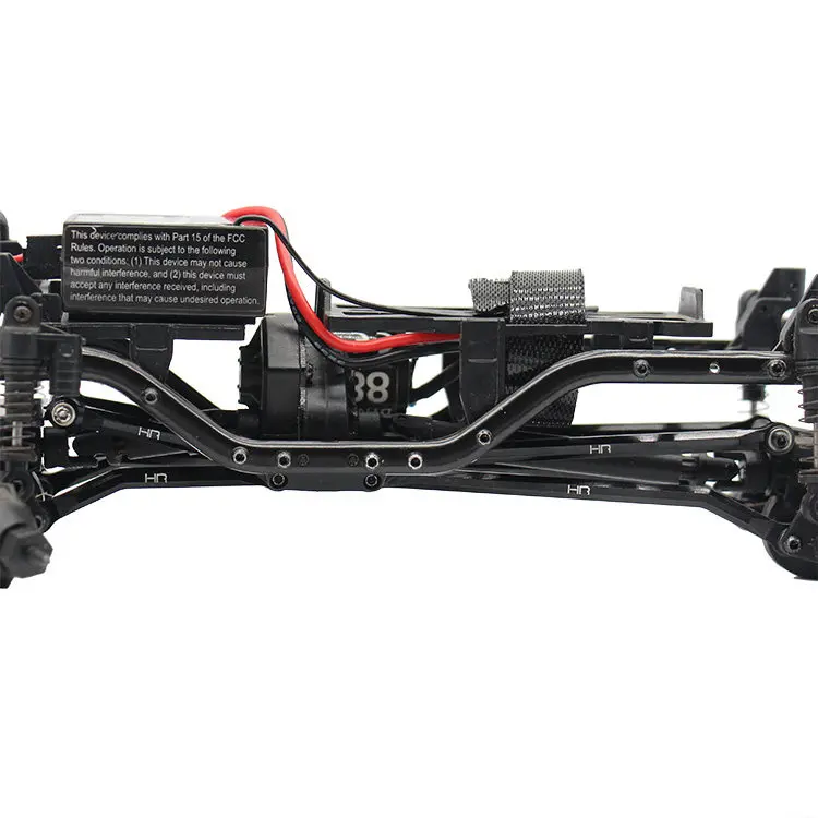 

Комплект алюминиевых высокопроходных тяг Hot Racing для 133.5/133.7 мм 1/124 Axial SCX24 C10