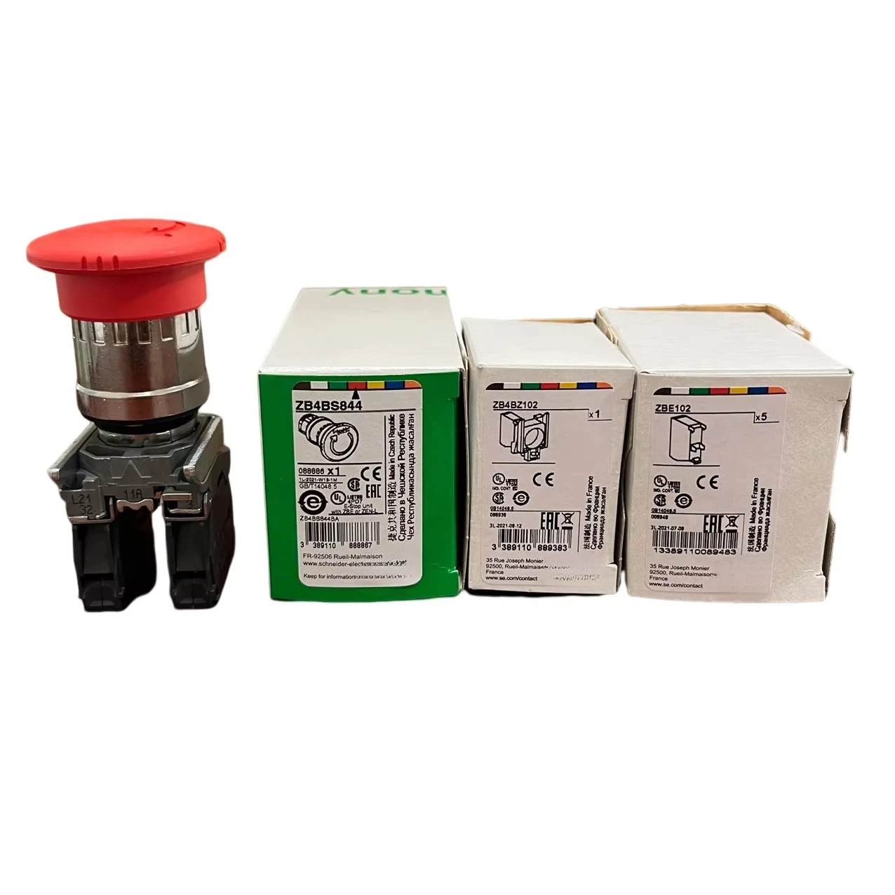 

XB4BS8444 Emergency Stop Off Switch Stop Switch