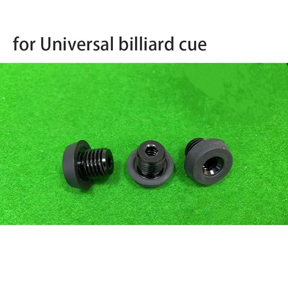 1Pcs Billiard Extension Accessory Billiard Cue Bumper Pool Cue Bottom Cover Back Plug Screw Rubber for MEZZ/Universal/HOW/PERI