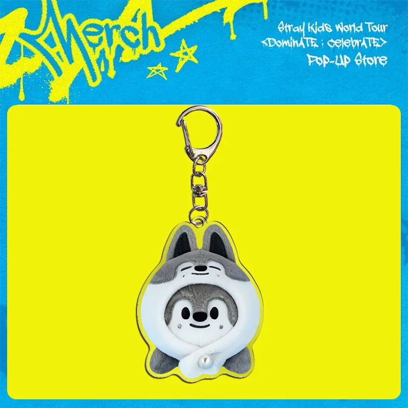 yZ[zSKZOO Stray Children's Cartoon Keychain World TourudominATE celebratevtbVL[z_[ ANӃObY
