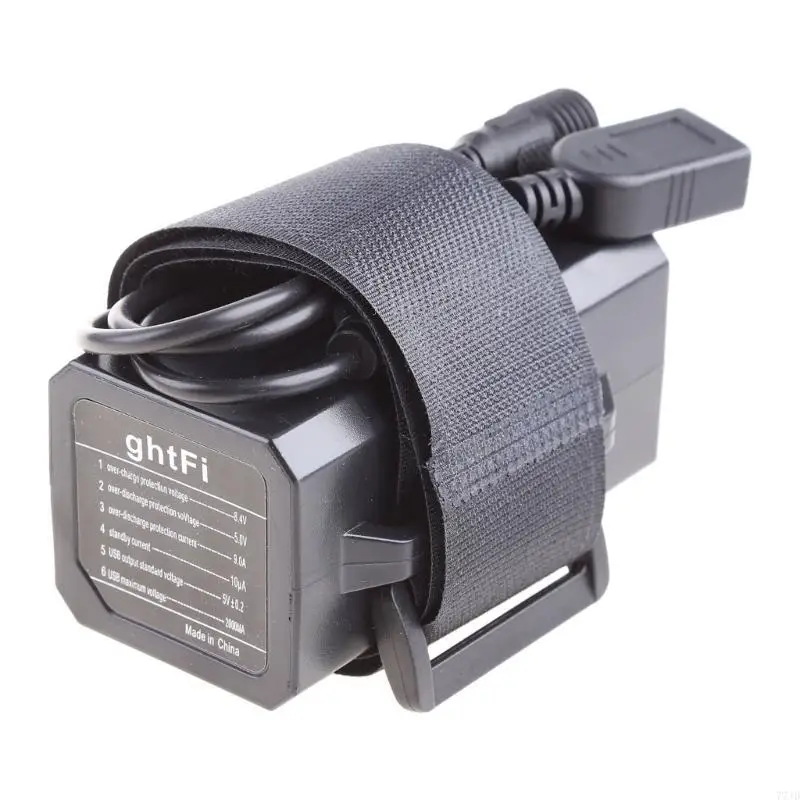 

77JD Hot New 4x 18650 Waterproof Battery Pack for Case House Cover For Bike L