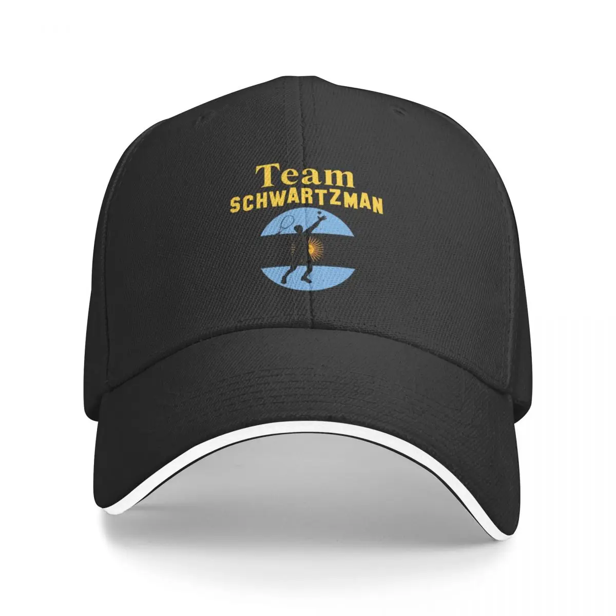 Team Schwartzman Baseball Cap Golf Christmas Hat Mens Tennis Women's