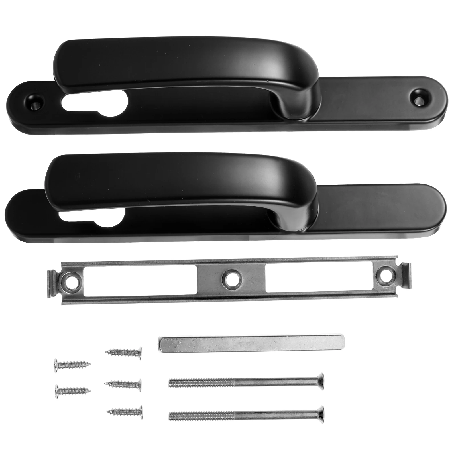 

1 Pair Indoor Handle Lock Aluminum Alloy European Style Universal Anti-Theft Mute Handle For Bedroom Interior Door Durable Retro