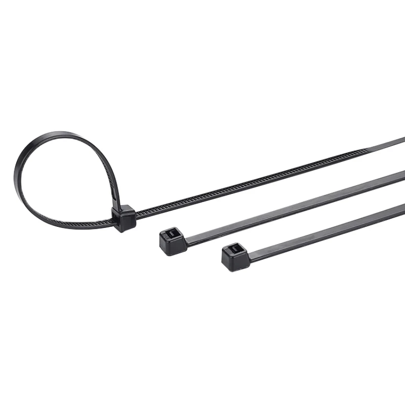 100 قطعة ربطة كابل مرساة بلاستيكية مع نايلون ذاتي القفل لإصلاح سلك التعادل باللون الأسود والأبيض