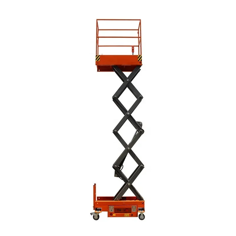 Factory price supplied 3m Hydraulic mini aerial telescopic portable lifter lift platform 500kg