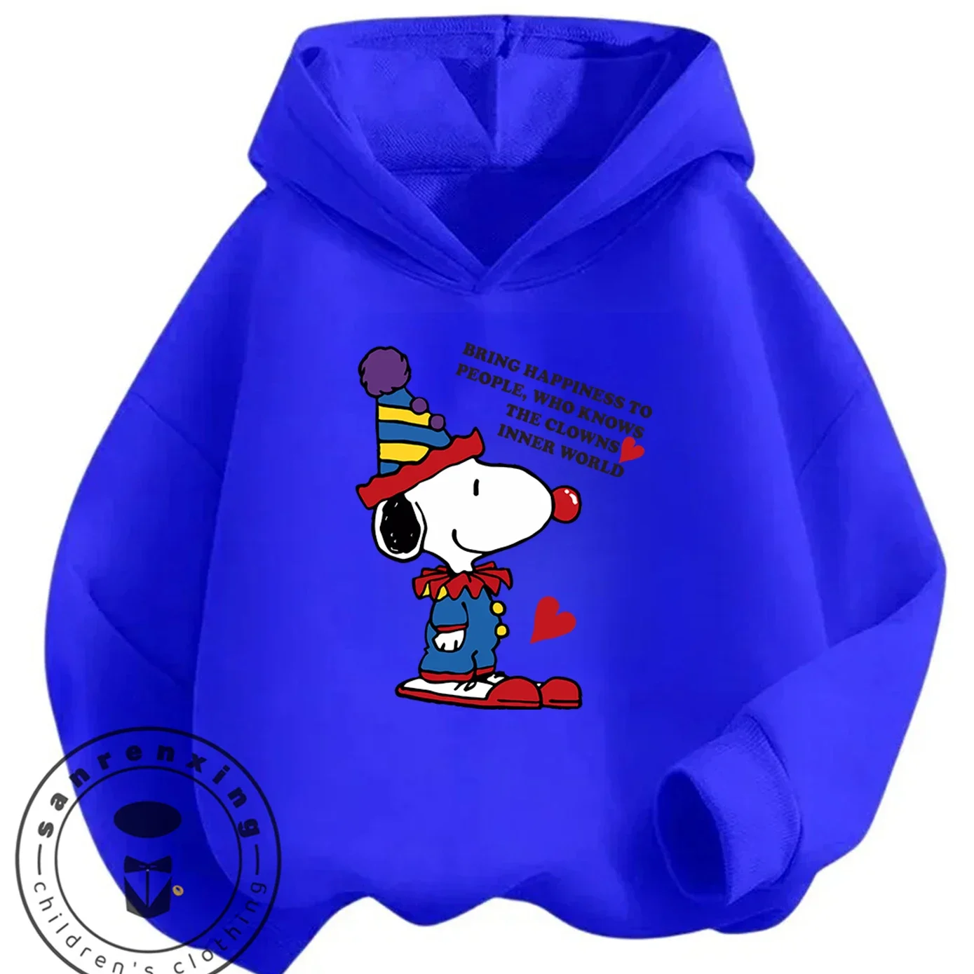 Street Fashion Cartoon Hoodie Cute Casual Autumn Winter Hooded Kids Daily Shirt Snoopy Boys Girls 3 14