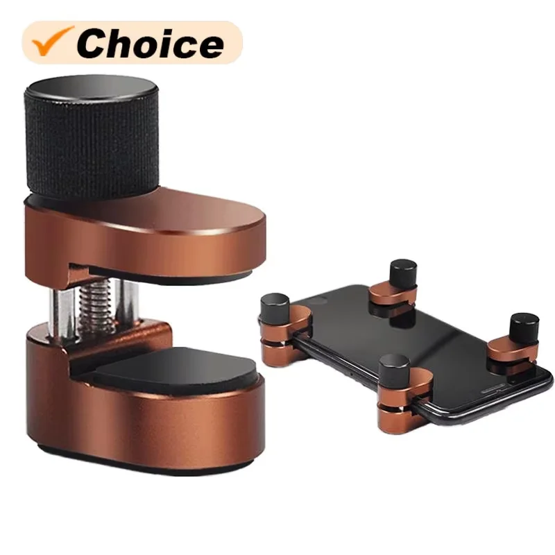 4pc Universal Mobile Phone Lcd Screen Fix Clamp Aluminium Alloy Fixing Clip For iPhone For IPAD Curved Screen Repair Fixture