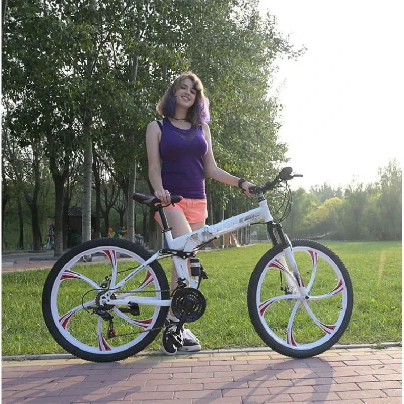 

's Best-Seller: 26-Inch Full-Suspension Mountain Bike / 21-Speed ​​Folding Bike / Carbon Fiber & Magnesium Alloy Whe