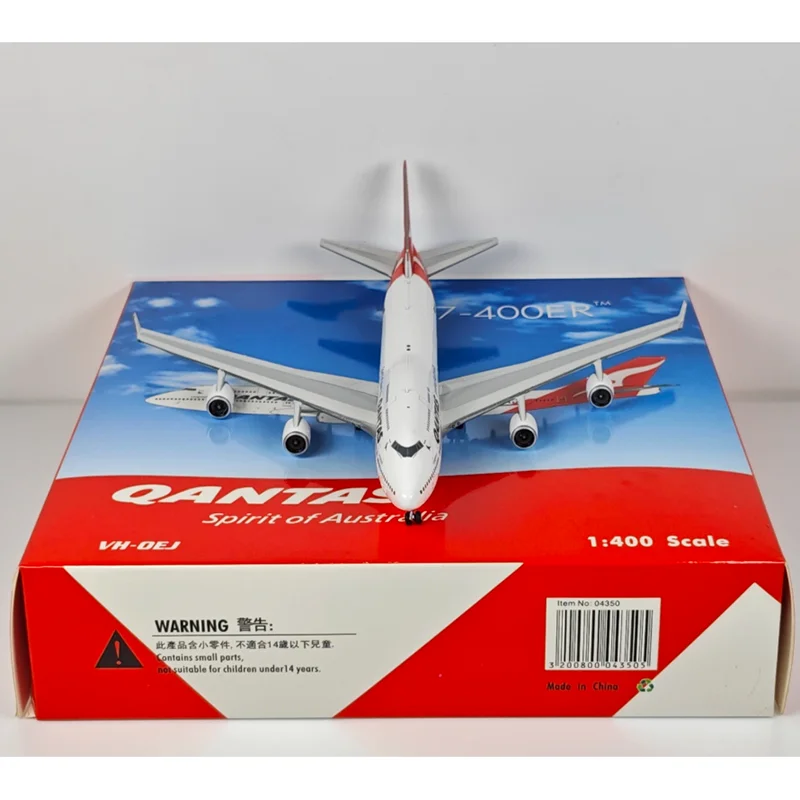فينيكس 1/400 مقياس Qantas B747-400ER VH-OEJ يموت الصب سبيكة نموذج طائرة المقتنيات الحلي الزخرفية الهدايا اللعب