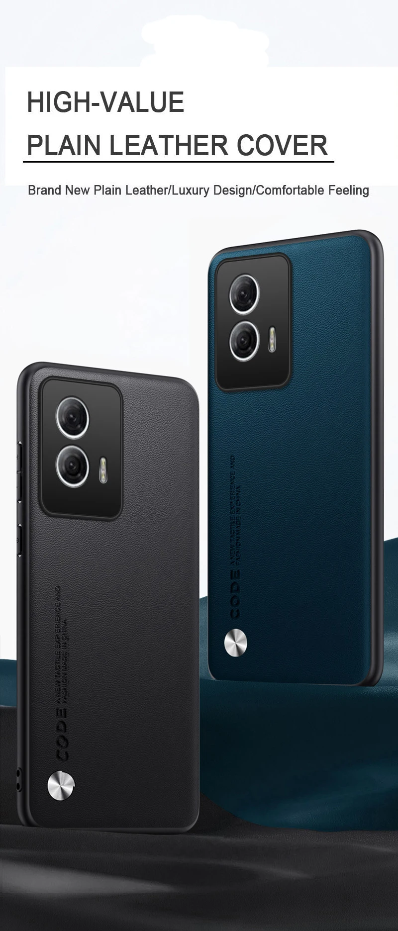 Per Motorola Edge 50 Fusion Custodia in pelle tinta unita TPU Cover in puro colore Custodia per telefono antiurto Moto Edge 50 Pro/Moto Edge 50 Ultra