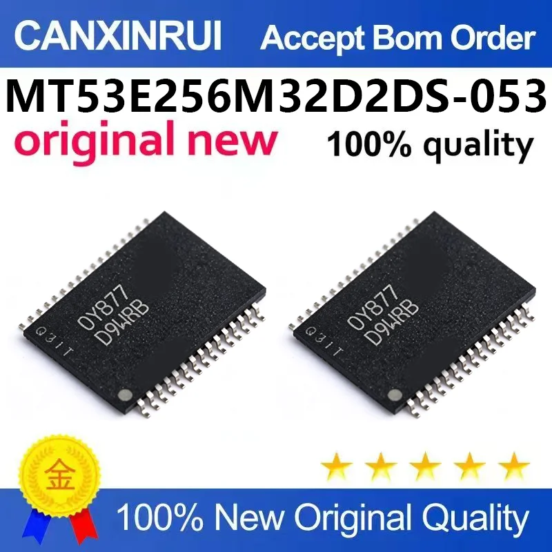 （5pcs-100pcs）Original MT53E256M32D2DS-053 WT: B MICRON silk screen D9WRB