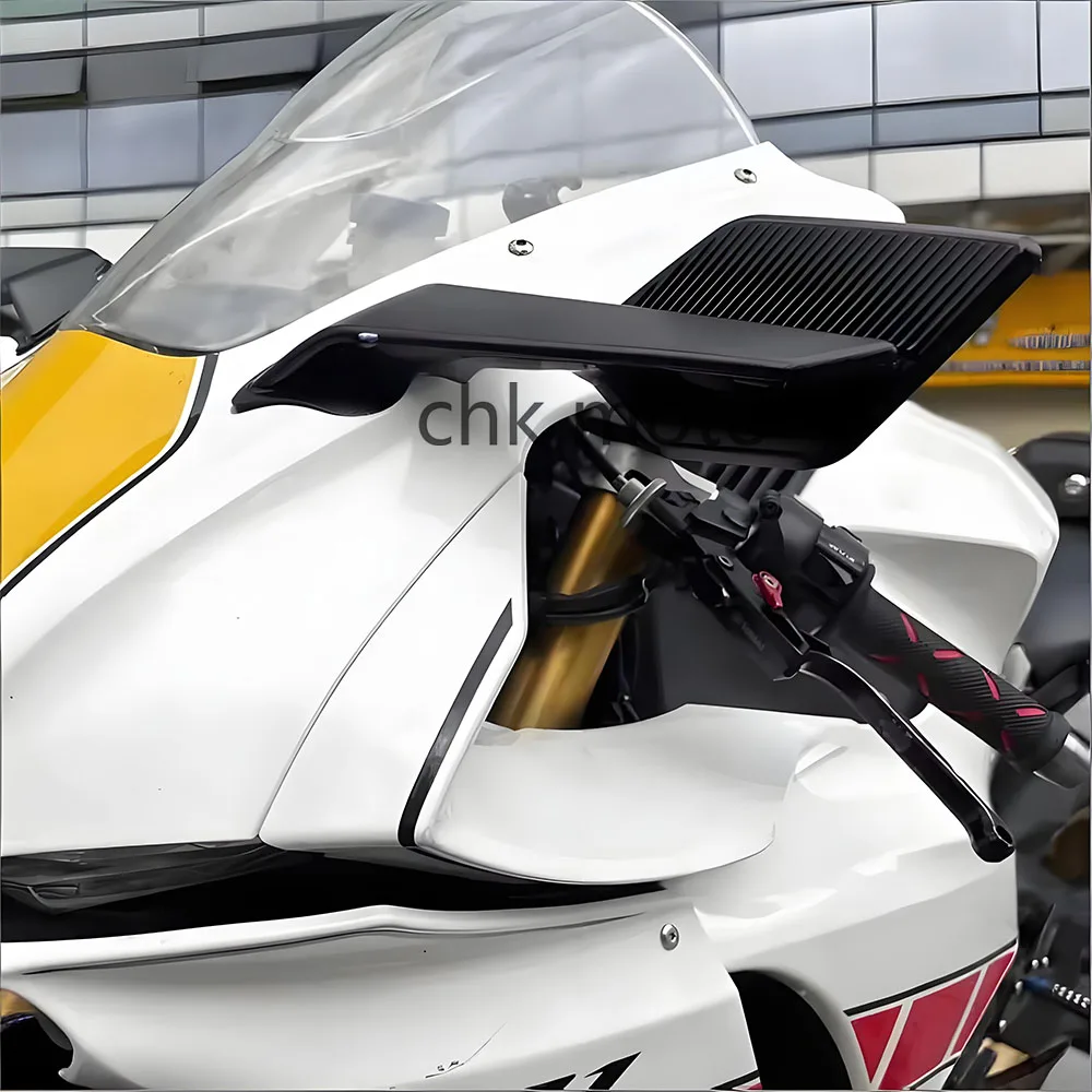 Adjustable Stealth Max Winglets Motorcycle Mirrors Rotatable Accessories for YAMAHA YZF R1 YZF R1 M 2020-2025