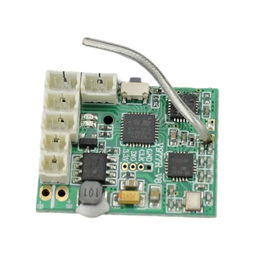 RC Helicopter Receiver Board PCB Spare Parts for Wltoys XK K110 K123 K124 K110S Drone DIY Accessories