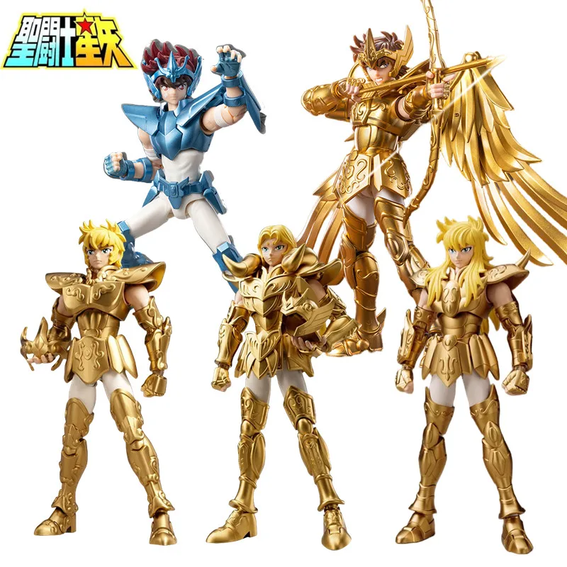 

Original Anime Saint Seiya building block toy 15cm Saint Seiya Aiolos Aiolia Mu Milo Action Figure Splicing Toy collect