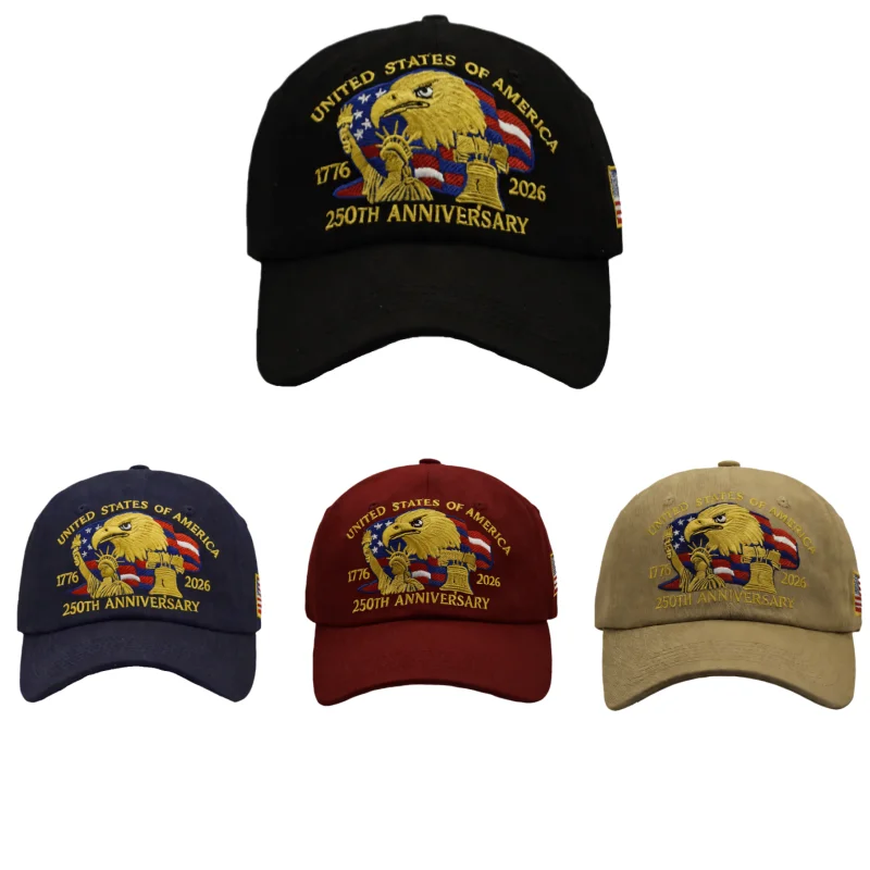

Специальная бейсболка к 250-летию Дня независимости США, дышащая, легкая, подарок для пап и ветеранов