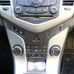 Car Center Console Panel Trim for Chevrolet Chevy Cruze 2009 - 2014 Decoration Sticker Cover Styling Interior Accessories