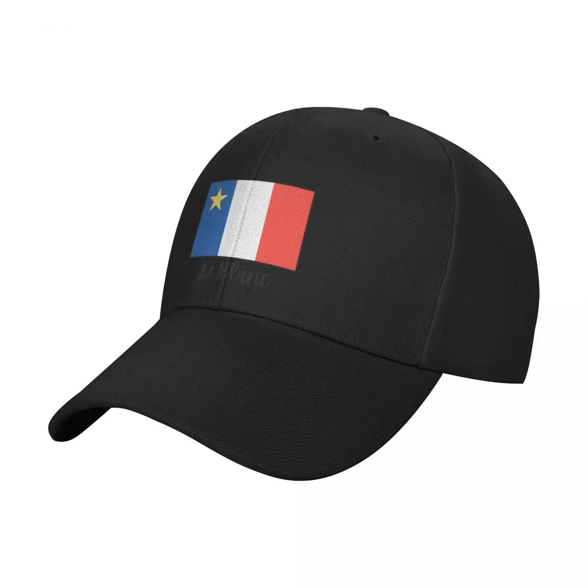 Acadian Flag LeBlanc Baseball Cap Wild Ball Hat Designer Hat Horse Hat Men's Caps Women's