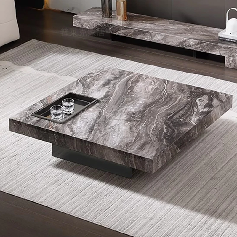 Luxury Stylish Coffee Table Premium Fashionable Minimalist Simple Side Table Unique Aesthetic Table Basses De Salon Furniture