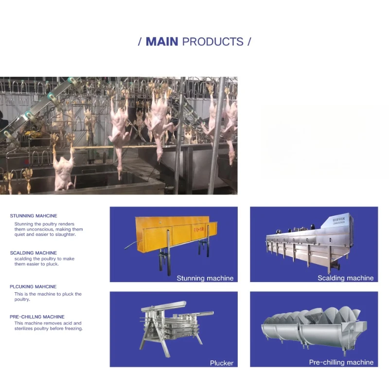 Customized Automatic Chicken Slaughter Machine Poultry Slaughtering Line Equipment Automatic Chicken Feather Plucking Machine