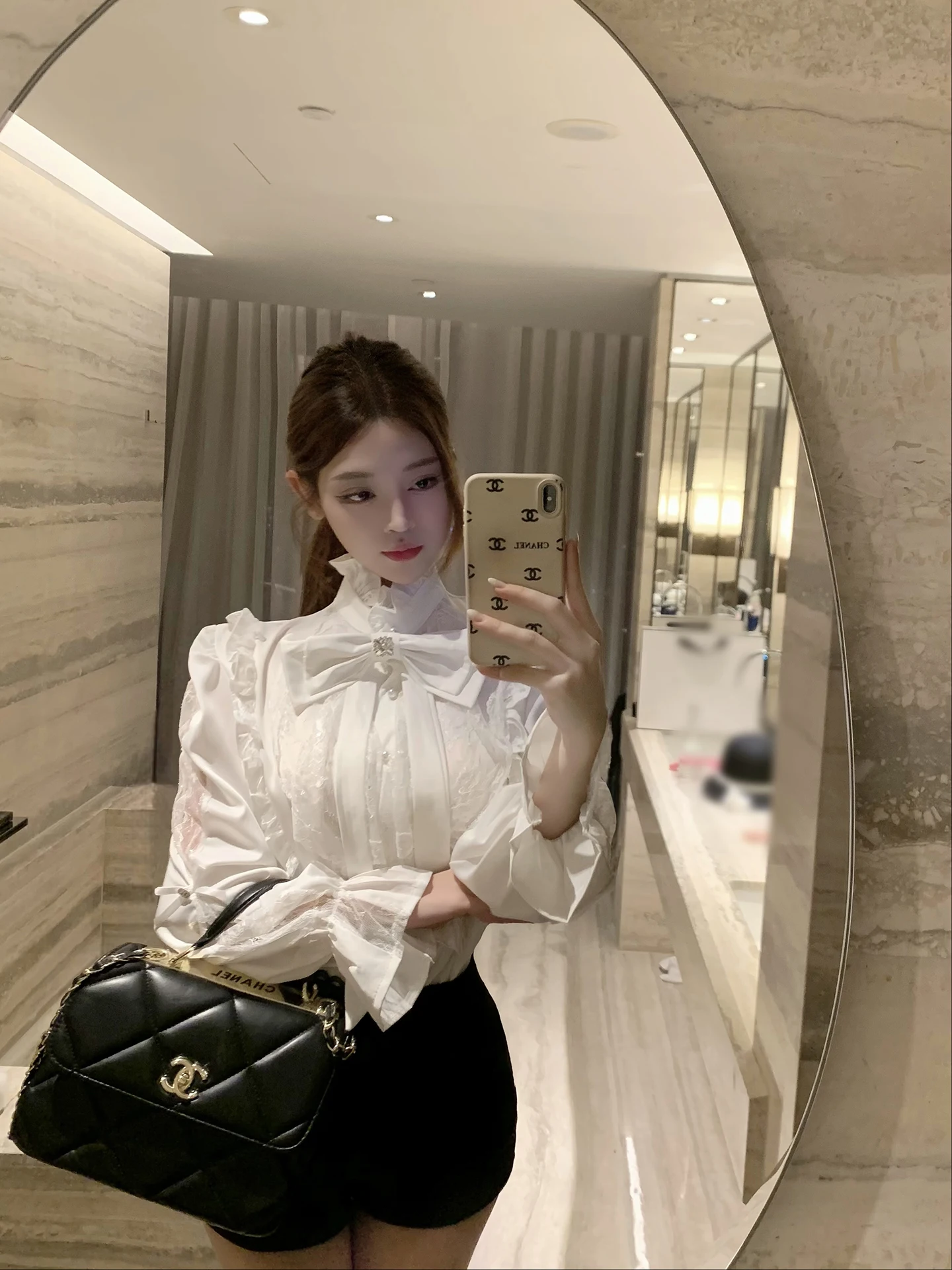 

Luna Роскошные кружевные лоскутные узлы шелковые женские прямые трубки длинные све дышащие удобные приятные для кожи