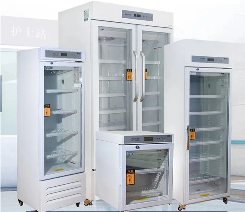 

50L/150L 2-8 ℃/8-20 ℃ Laboratory Display Refrigerator Mini Refrigerato Desktop