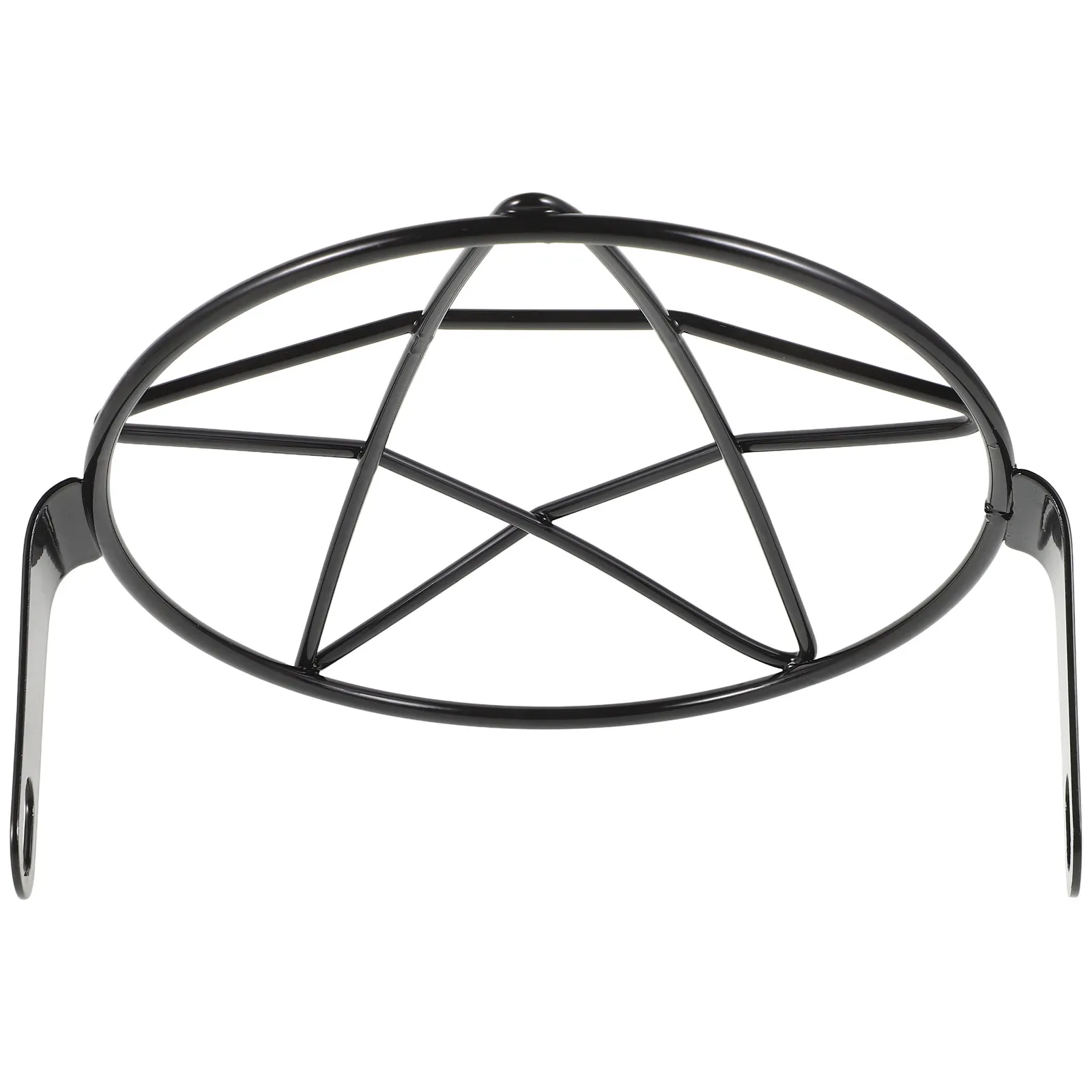 

Motorcycle Headlight Protector Five-Point Vintage Style Headlight Grill Cover Screen Protector Guard