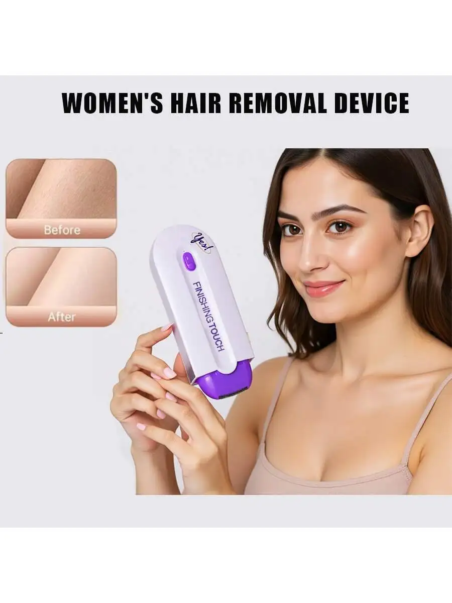 Professional Painless Hair Removal Kit Laser Touch Epilator Usb Rechargeable Body Face Leg Bikini Remove Depilador Shaver
