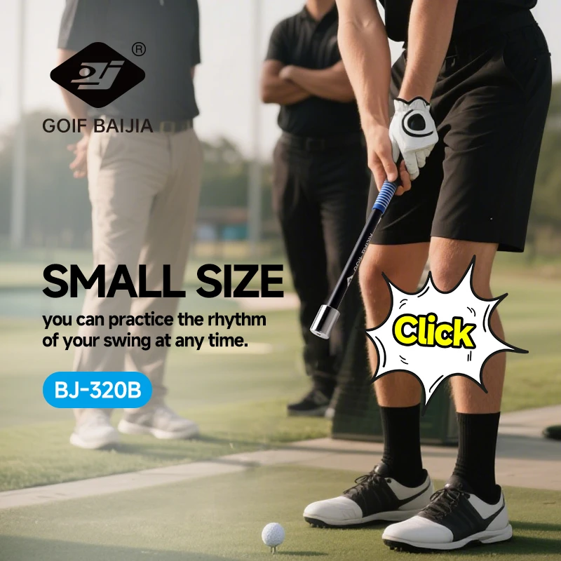BAIJIAGolf Mini Impact Bat; Golf Physical Acoustics Trainer; Quick Swing Correction; Improve Accuracy of Ball Strike