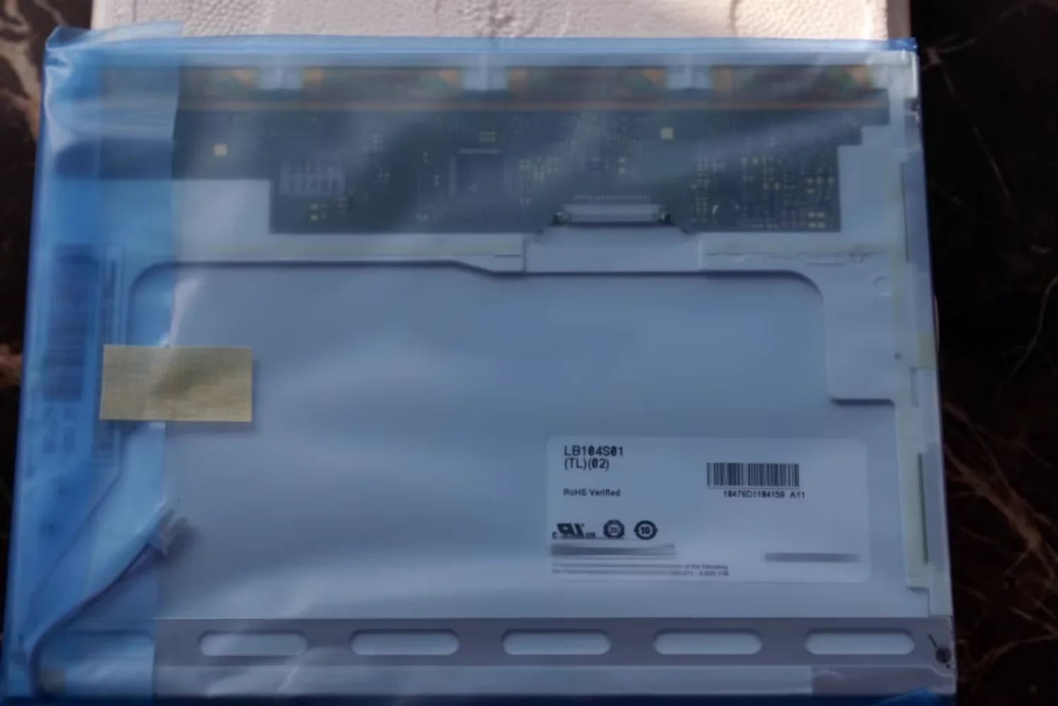 Tela LCD original de 10,4 polegadas LB104S01-TL02 LB104S01-TL01