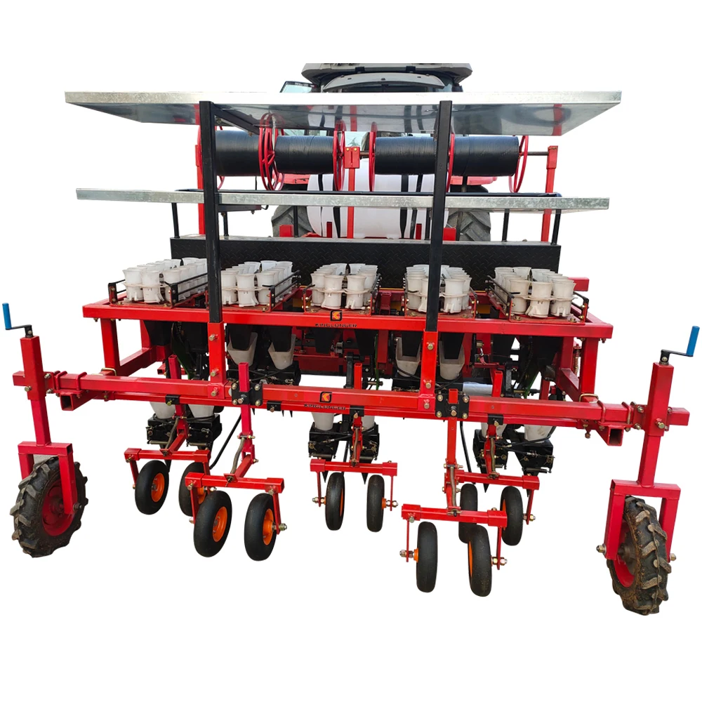 Planting Machine for Seedling Automatic Seedling Planting Machine Onion Bulb Transplanting Machine