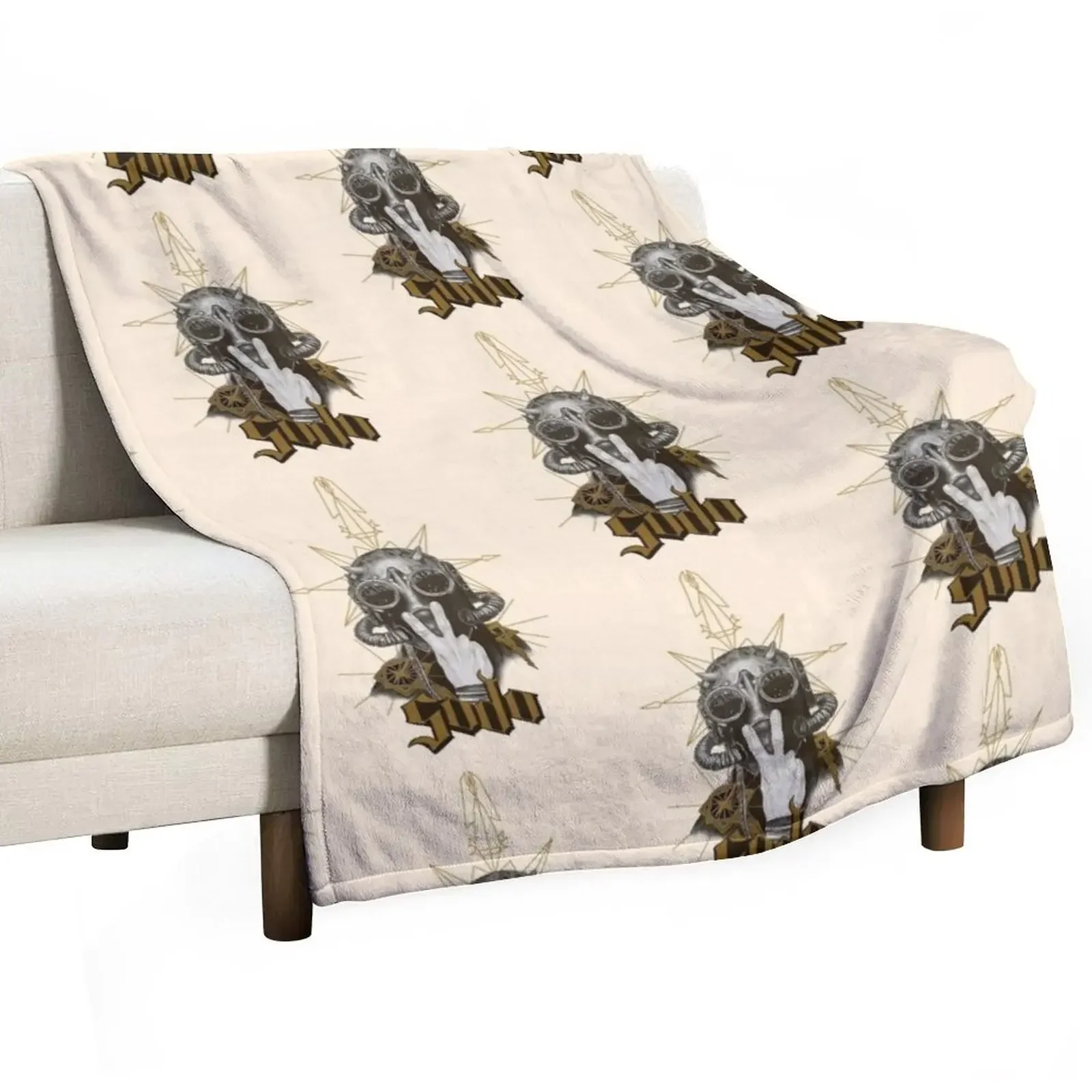 Sodo Nameless Ghoul, The band Ghost Throw Blanket Soft Plush Plaid Sofa Blankets