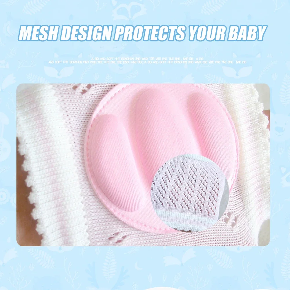 1Pair 0-2 Years Baby Knee Pad,Safety Crawling Elbow Cushion Infant Toddlers Leg Warmer Knee Brace Support Protector Baby Kneecap