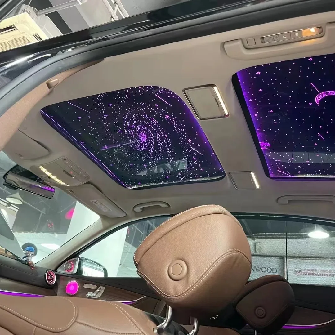 High Quality Car Star Decoration Sunroof Film Direct Supply UV Block Safety Protective Film for Car Sk