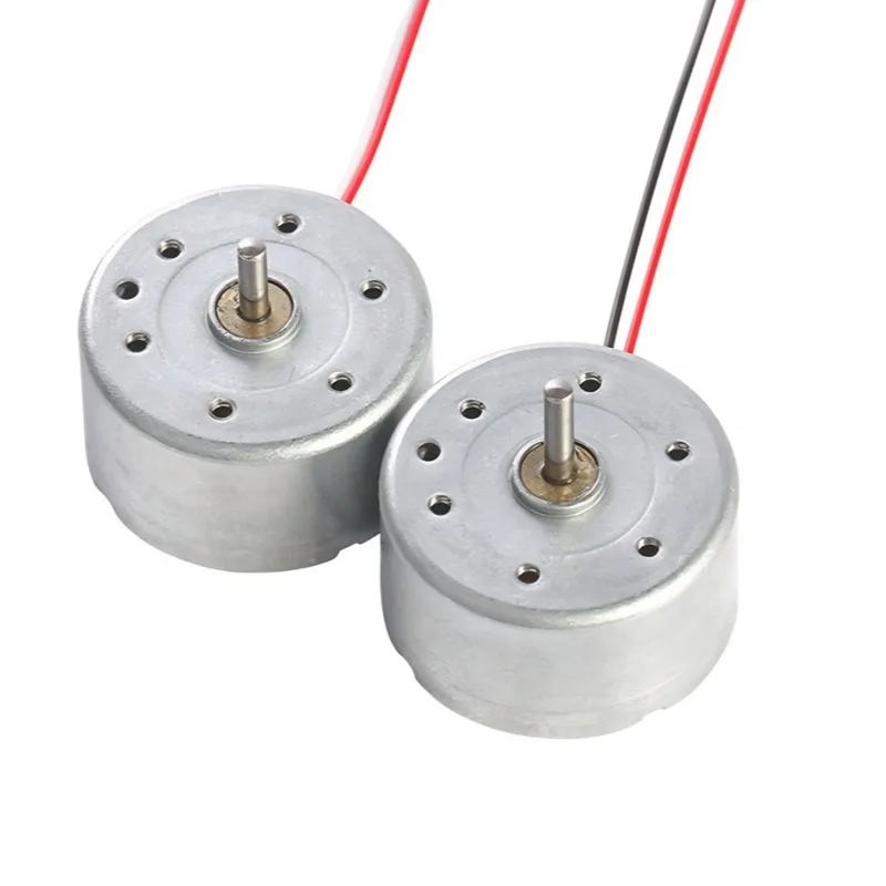 10 قطعة محرك تيار مستمر صغير 3.7 فولت 5000/8500 دورة في الدقيقة ، محرك مصقول للمروحة المحمولة ، مروحة الرقبة الشمسية ، موزع السيارة ، ماكينة حلاقة ، مشاريع صغيرة ذاتية الصنع